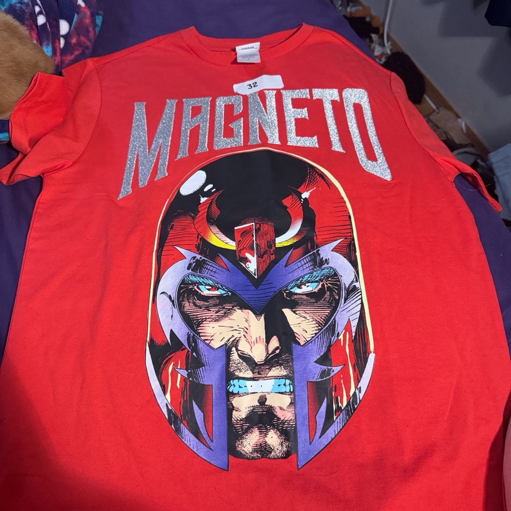 Marvel Red Magneto Short Sleeve Tee #marvel #magneto #xmen